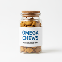 Skin & Coat Omega Chews - Cat Supplement