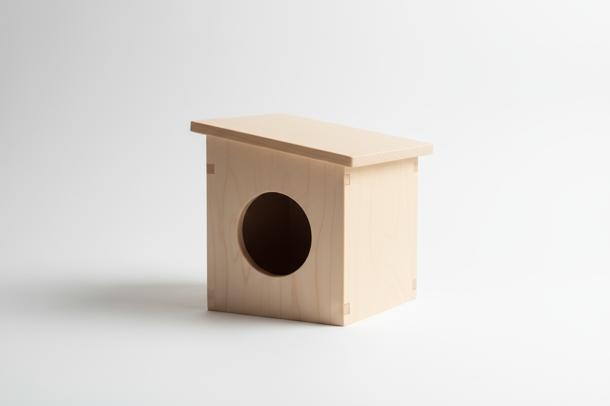 Small Pet Hideout - Wooden Hut (Rabbit/Guinea Pig)